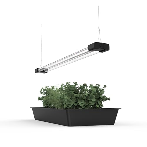 DYMOND Boostgro LED Seed Starter Grow Light 3FT Full Spectrum Linkable 5000k Daylight + 660nm Red + 450nm Blue Indoor Plant Lighting Fixture - size: 3 FT Pro
