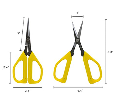 Zenport ZS109T Scissors Garden/Fruit/Grape 6.5-Inch Long Tilt Blade