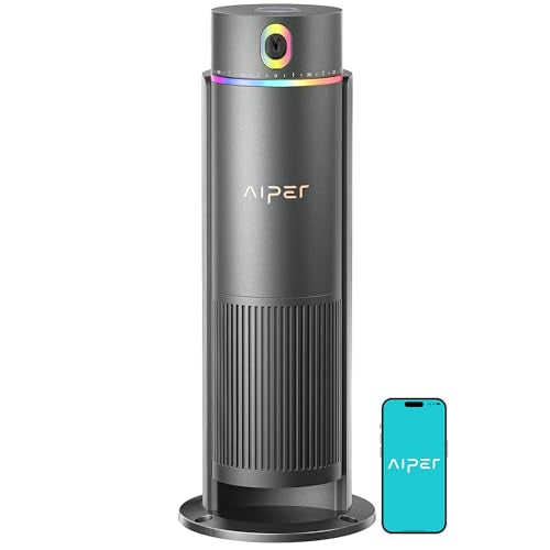 Aiper IrriSense 2 Lawn Sprinkler, Smart Irrigation System, Multi-Zone Plant-Specific Watering, Smart Scheduling, Weather-Adaptive Irrigation with Rain Sensor, for Lawns up to 4,800 sq.ft.-Rainbow