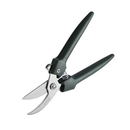 LIVINGO 7.5" Garden Pruning Shears Straight Curved Blade Set