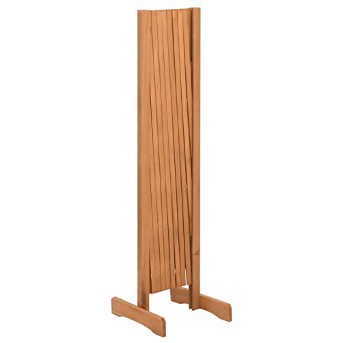 Gecheer Garden Trellis Fence, Expandable Design Solid Firwood Panel, 70.9in x 39.4in, for Garden Border and Climbing Plants Support