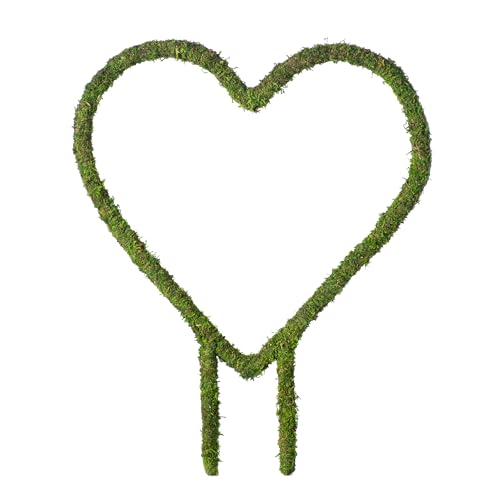 SuperMoss (22242) Heart Plant Trellis, 16" x 13" - size: 16" x 13"