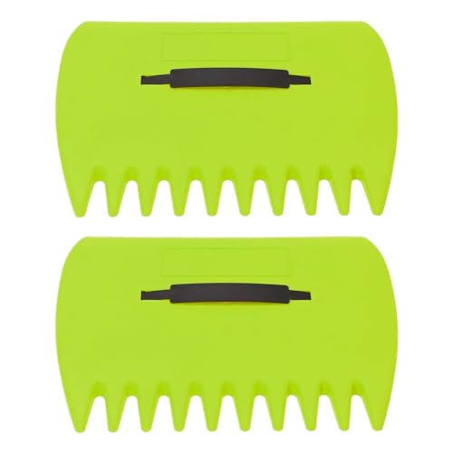 Leaf Scoops Large Size Hand Rake Claws 2 Pcs Leaf Scoop Fallen Leaves Grabber Dead Branches Claw Plastic Hand Rake for Garden Lawn