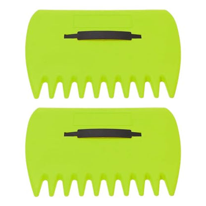 Leaf Scoops Large Size Hand Rake Claws 2 Pcs Leaf Scoop Fallen Leaves Grabber Dead Branches Claw Plastic Hand Rake for Garden Lawn