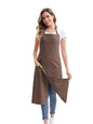 Nanxson Pottery Apron Split Leg with 3 Pockets & Adjustable Buckle - color: Brown