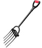 Garden Fork, Pitchforks for Digging Composting Spading, Long Hand Tiller & Cultivator - 5 Tine, 45 inches