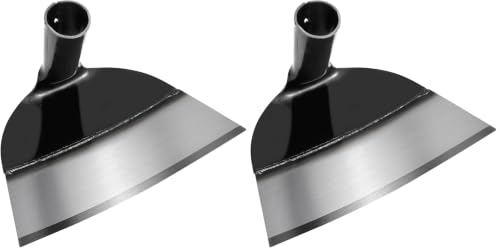 VANZACK Garden Hoe Steel Hand Tool 9.25 Inch Durable Weeding and Soil Loosening Tool for Farming Gardening and Soil Cultivation (Pack of 2) - size: 23.50X15.00X11.00CM (Pack of 2)