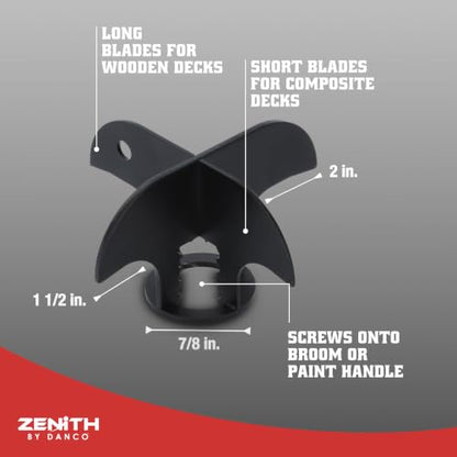 Zenith by Danco Crack and Crevice Cleaner, Weeding and Crevice Cleaning Tool (12027A)