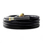 5/8" Garden Hose 30ft, -40℉ To 190℉ Hot/Cold Rubber hose, Black - color: Black, size: 30Ft