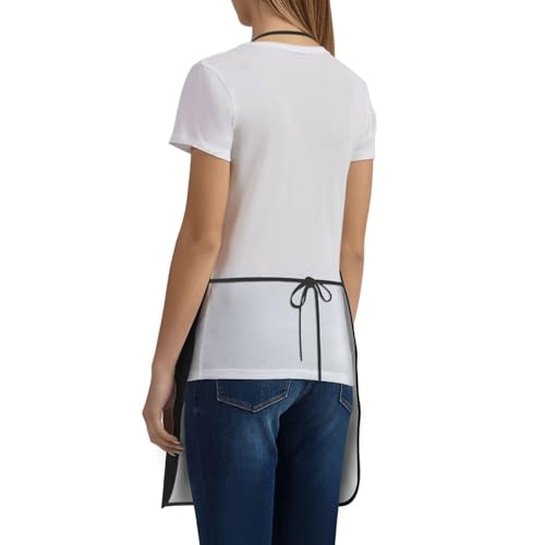 Waterproof Apron with Pockets - color: Blue