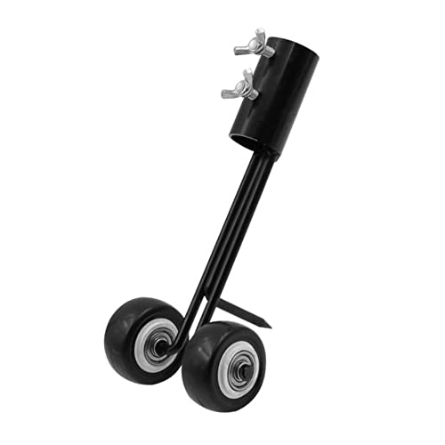 20.5cm Hook Weed Remover Tool, Manual Stand Up Portable Weed Remover Tool with Wheels, Crevice and Crack Weeding Tool for Garden Backyard Patio Lawn Driveways Sidewalk