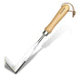 Crack Weeder Sickle Gardening Tool Weed Puller Weeding Tools for Garden (Orange) - color: Orange