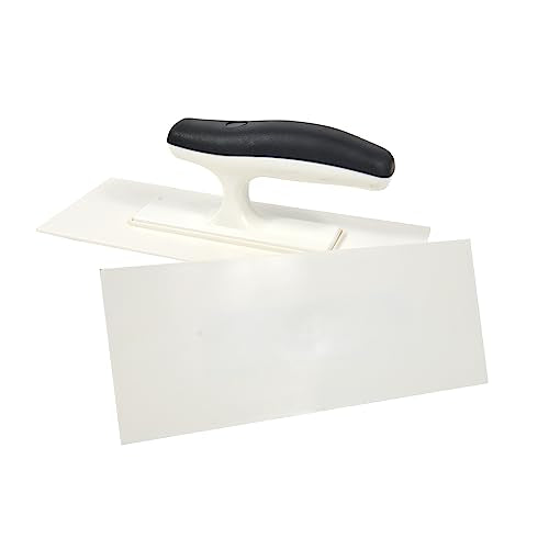Nichiyo Plastic Finishing Trowel with Comfortable Grip Handle - color: D2209h