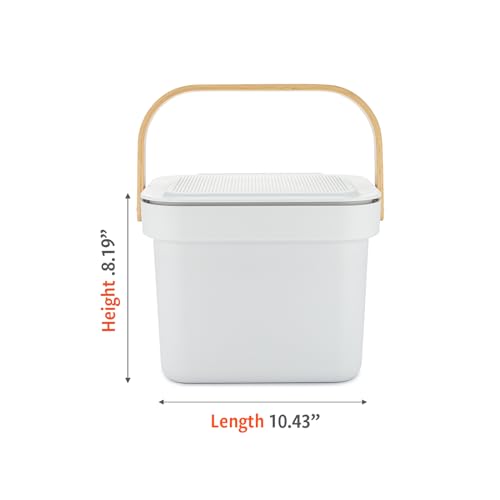 Post Modern - Compost Bin - White