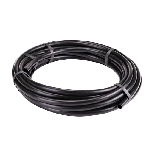 Raindrip 062005P 0.710-Inch Drip Irrigation Supply Tubing, 50-Foot, Irrigation Drippers, Drip Emitters, Drip Irrigation Parts, and Drip Systems, made with Polyethylene, Black - size: 50 ft, style: Pack of 1