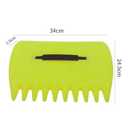 Generic Leaf Scoops Large Size Hand Rake Claws 2 Pcs Leaf Scoop Fallen Leaves Grabber Dead Branches Claw Plastic Hand Rake for Garden Lawn