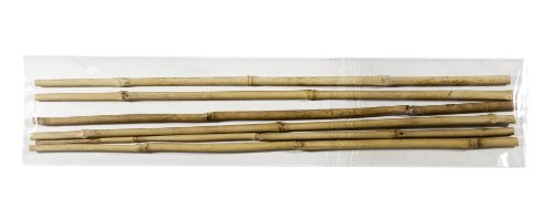 SuperMoss (12376) Bamboo Sticks, Natural, 18" (6 pack) - color: Natural, size: 18" (6 pack)