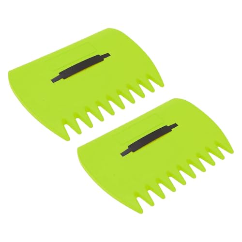 Leaf Scoops Large Size Hand Rake Claws 2 Pcs Leaf Scoop Fallen Leaves Grabber Dead Branches Claw Plastic Hand Rake for Garden Lawn