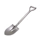 31.5 Inch Short Garden Shovel for Digging in The Yard, Round Point D Handle Shovel, All Stainless Steel Made - style: Round Point Shovel