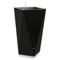 Dexceder 24 Inches Self Watering Tall Planter (Black) - color: Black, size: 24