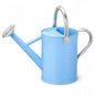 1 Gallon Metal Watering Can for Indoor Outdoor Plants, Blue - color: Blue
