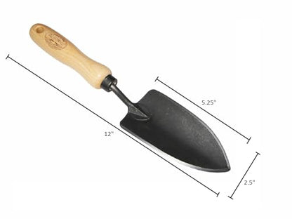 DeWit X-Treme Hand Trowel, Small, Garden Tool for Roots and Planting - size: Small, style: Short Handle