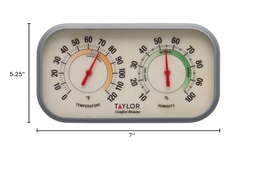 Taylor Precision Products 5506 Desk/Wall Thermometer
