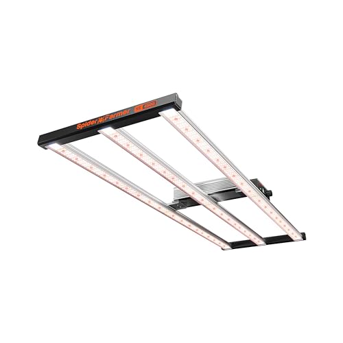Spider Farmer SE4500 LED Grow Light 320W for 2x4 Grow Tents, App‑Controlled - size: 2x4 Coverage-320W