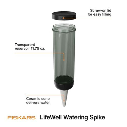 Fiskars 11.75oz Self-Watering Spike for Indoor Plants While Away - size: Watering Spike