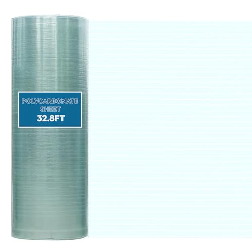 32.8Ftx3.28Ft Clear Polycarbonate Roofing Sheets