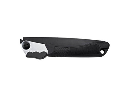 SOG Folding Camping Saw 8.25" Black Powder Coated Blade Soft Grip TRP Handle Black