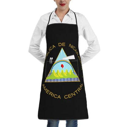 Waterproof Apron with Pockets - color: Yellow