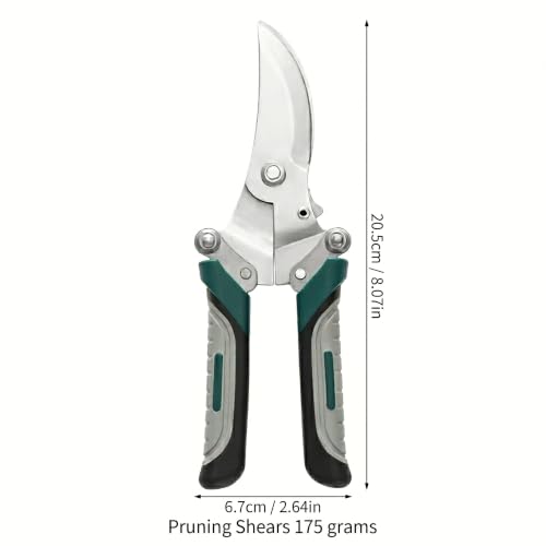 Foldable Pruning Shears, Stainless Steel Garden Clippers