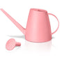 Plastic Watering Can for Home Plant Garden 1/2 Gallon Pink - color: Pink