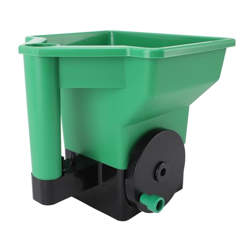 3L Manual Handheld Spreader,Ergonomic Lawn Garden Fertilizer Spreader for Seeds, Salt, Granules Lightweight, Labor Saving Design for Even Distribution