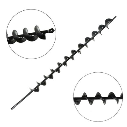 Auger Drill Bit 1.75in x 24in Black Longleaf