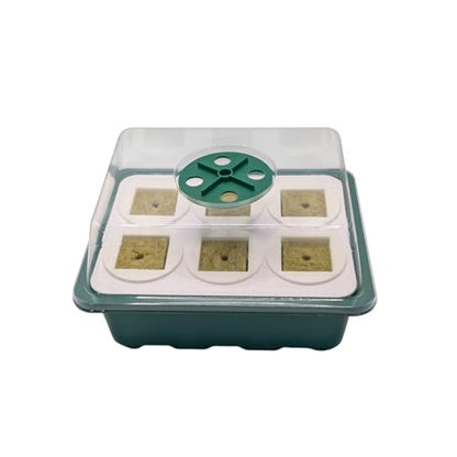 Grow Cubes for Hydroponic System/Grow Cubes Compatible with Gardyn (Seed Starter Nursery + w/Rockwool) - style: Seed Starter Nursery + w/Rockwool