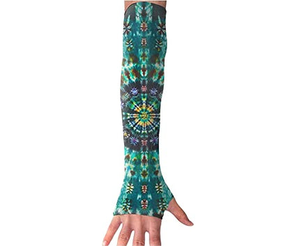 TZT Sports Arm Sleeves Gardening Sleeves for Women UV Farm Sun Protection Thorn Proof cooling Arms for Garden Farm - 1 Pair - size: Large