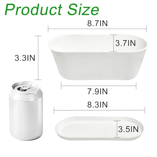 Small Rectangular Planter Box Planters 5-Pack
