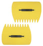 G-BAR Leaf Grabber Set Paw Handheld Hazelnut Leaf Scoop Fast Lawn Remove Fallen Collection Great Tool Lawn Claw Leaf Blade Used to Pick Up Leaves, Grass Clippings, Trash (Yellow)