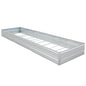 Galvanized Raised Garden Bed Kit, Metal Planter for Vegetables & Herbs, 16x3x1FT, Easy Assembly - size: 16x3x1FT