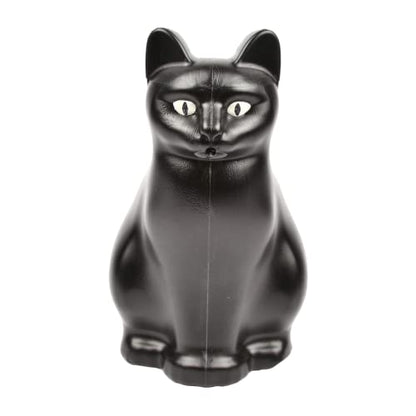 Esschert Design Cat Watering Can, Plastic, Black