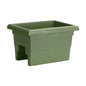 Root & Vessel Countryside Railing Planter Box, 16 Inch, Sage - color: Sage, size: 16 Inch