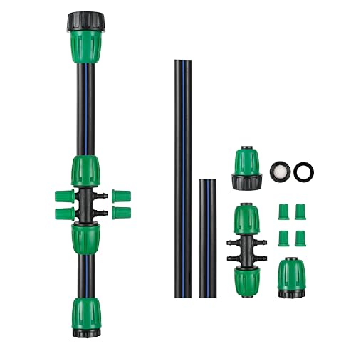 1/2 Inch Irrigation Fittings,3/4" to 1/4" Drip Tubing Adapter - size: 3/4 to 1/4 inch GHT Threaded Connector