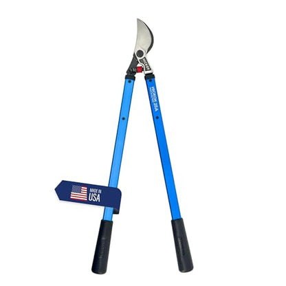 Hickok Heavy Duty Loppers for Tree Trimming – 28" Branch Cutter & Pruning Shears with Long Handle | Lightweight Aluminum Tree Trimmer | Professional-Grade Pruner Made in USA