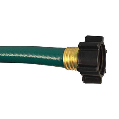 Flexon 1/2-Inch by 50-Foot Reinforced Garden Hose FR1250,Green - size: 50ft, style: 1/2