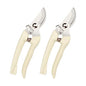 Garden Scissors for Plant, Tip Pruning Shears for Cutting Flowers, Trimming Plants, Bonsai and Fruits Picking (2 PC Bypass Blade Pruner) - style: 2 PC