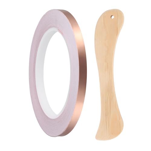 Copper Foil Tape 0.31" x82FT Single Conductive Adhesive Tape - size: 0.31 Inch x 82 FT