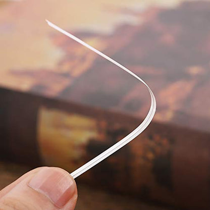 1000 Pcs 6" Paper White Twist Ties Reusable Bread Ties