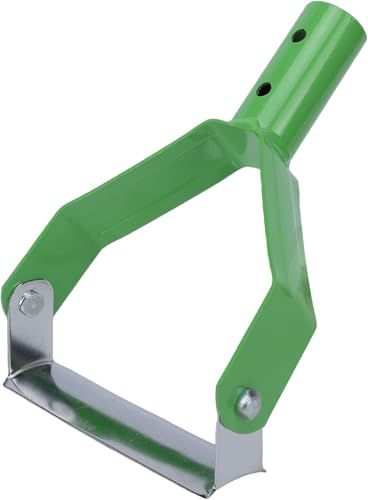 GLOGLOW Stirrup Hoe Replacement Head, Carbon Steel, Green - color: Green